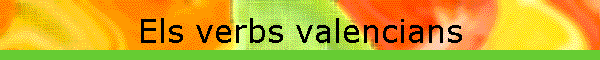 Els verbs valencians